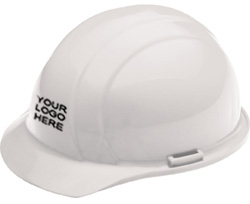 ERB American Standard white hard hat