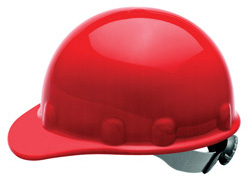 E-2 Fibre Metal Standard - Red Hard Hat | Customhardhats.com