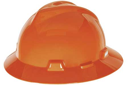MSA Advance® Cap Standard orange hard hat